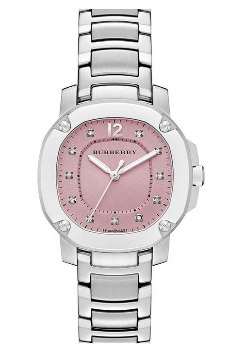 Burberry watch diamonds